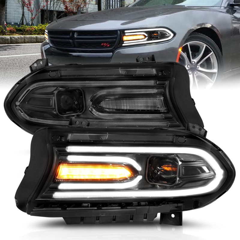 ANZO LED Projector Headlights for Chevy C6 High Output Replacement - Image 2
