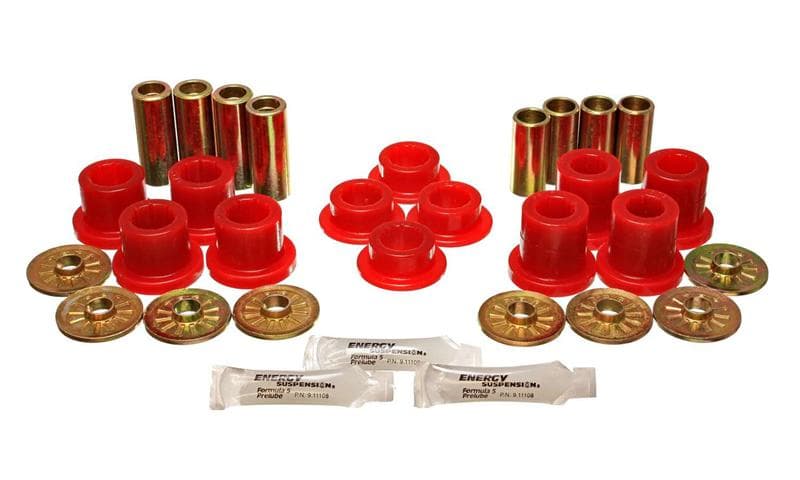 Energy Suspension Control Arm Bushings Hyper-Flex Polyurethane Front & Rear - Image 4
