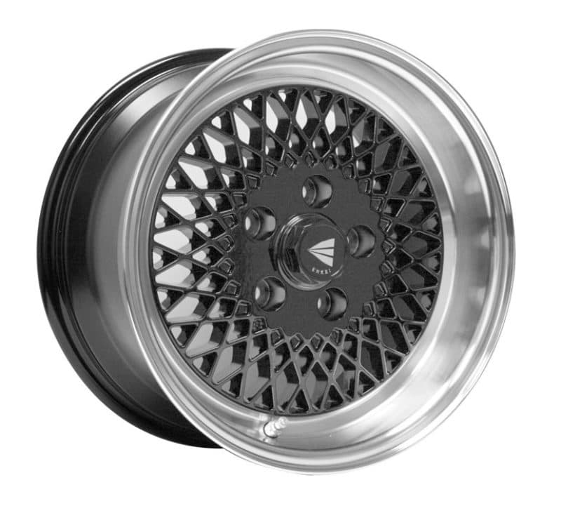 Enkei Wheel for 4x100 Bolt Pattern 15x8 25mm Offset Black Enkei92 Classic