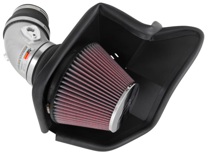 K&N Engineering 69 Typhoon Cold Air Intake for Ford Mustang Mandrel-Bent Alum...