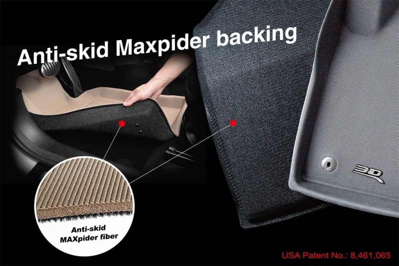 3D MAXpider Maxtrac Floor & Cargo Liners for Universal Fit 3-Layer Fiber Cons... - Image 2