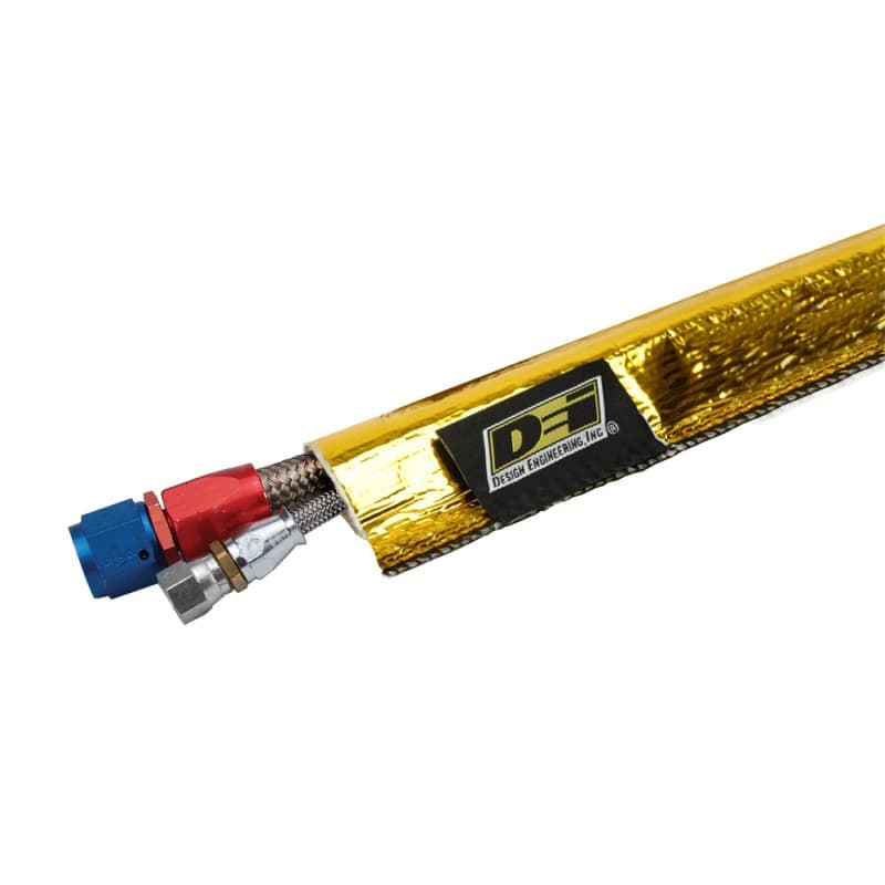 DEI Heat Sheath GOLD High Temp Polyimide Sleeving Reflects Heat up to 800°F - Image 5