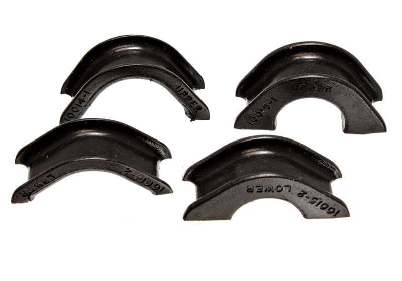 Energy Suspension Steering Rack Bushings Black Polyurethane - Image 3
