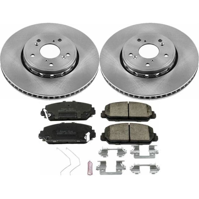 PowerStop Autospecialty Brake Kit with Z17 Ceramic Pads and Rotors
