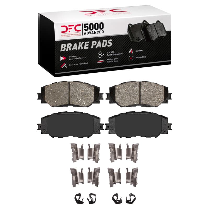 DFC 4000 HybriDynamic Brake Pads Consistent Pedal Feel Low Dust Low Noise