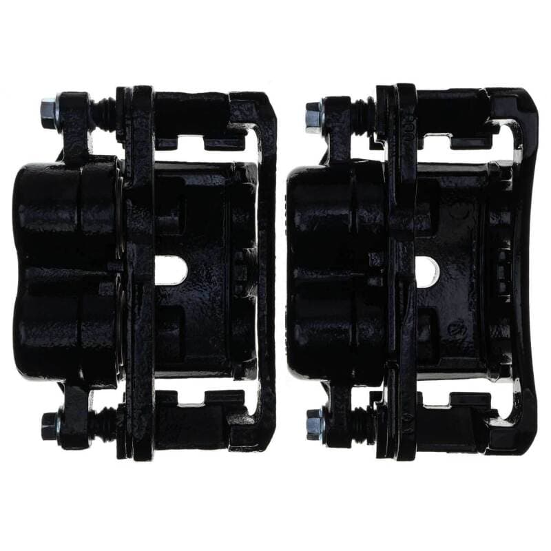 PowerStop Brake Calipers Black Powder Coated Pair Durable High-Temp Finish - Image 4