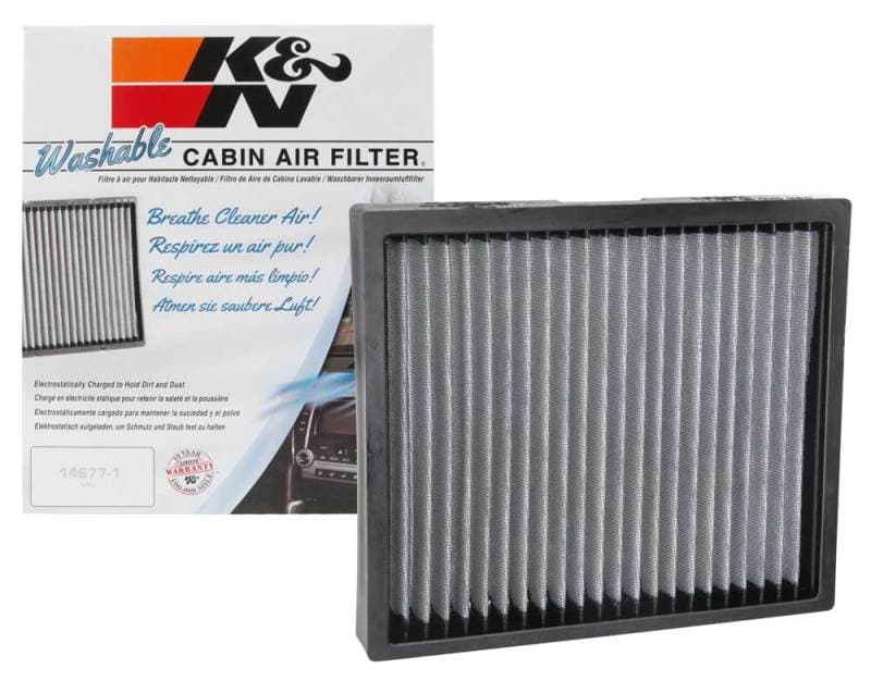 K&N Engineering Cabin Air Filter Washable High-Flow Synthetic Material - Image 4