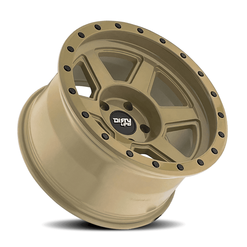 Dirty Life 9315 Compound 17x9 6x139.7 106mm Hub Desert Sand Wheel - Image 2