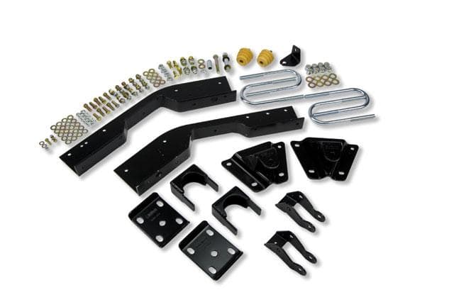 Belltech Rear Axle Flip Kit for Trucks with Leaf Springs Steel Powder Coated - Image 4