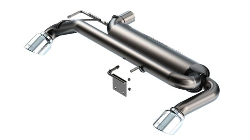 Borla Axle-Back Exhaust for 2.3L Ford Bronco S-Type 2.5"-2.75" Dual 4" Tips