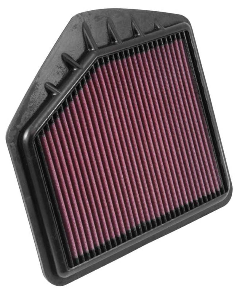 K&N Engineering Drop-In High-Flow Air Filter Reusable Washable
