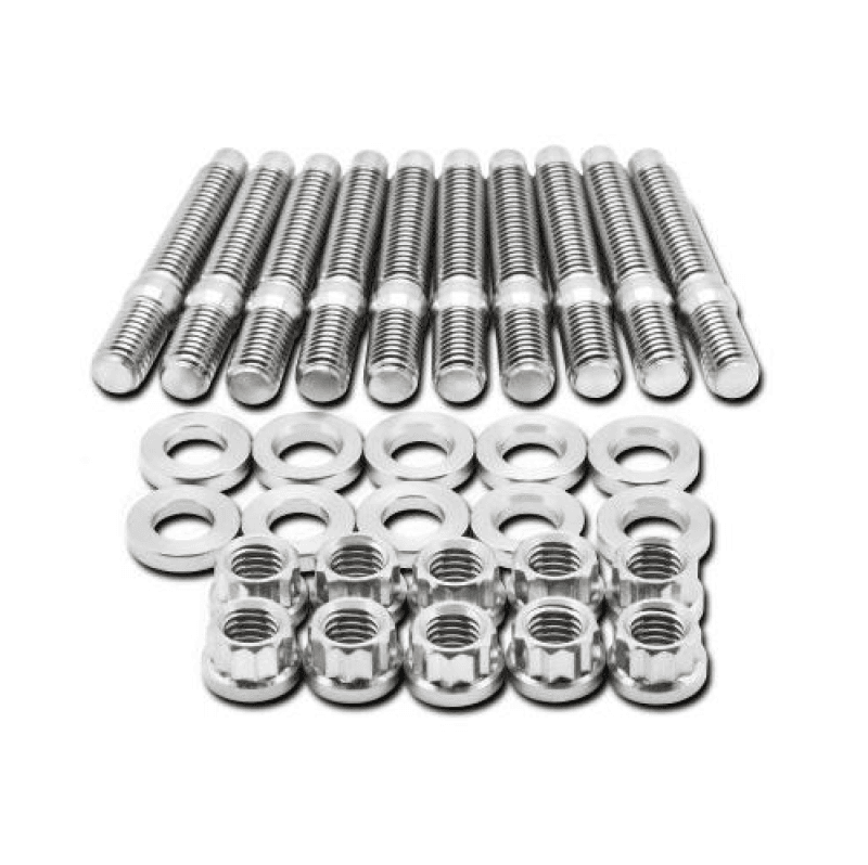 BLOX Racing Intake Manifold Stud Kit M8x1.25x45mm 10-Piece