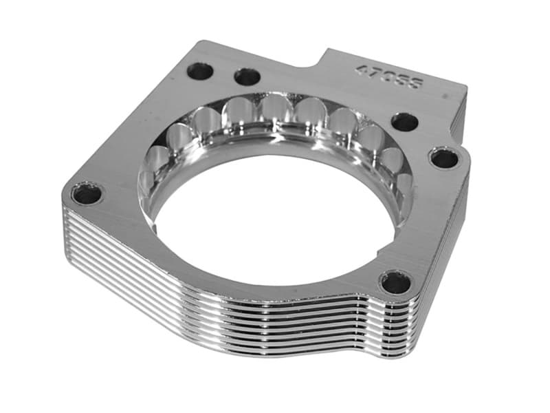 aFe Silver Bullet Throttle Body Spacer for Improved Airflow T-6061 Billet Alu...
