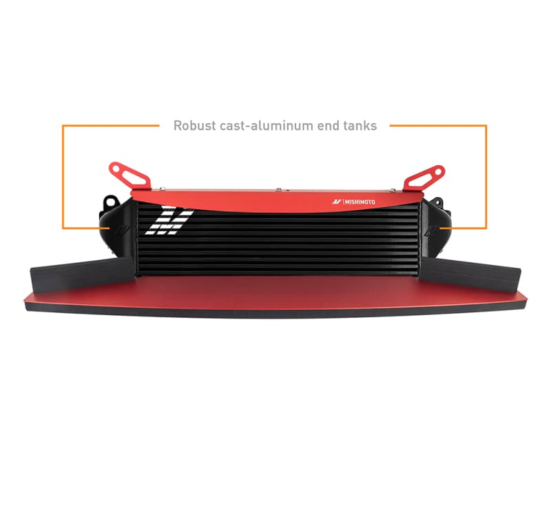 Mishimoto Intercooler for 2023+ Toyota GR Corolla 4” Thick Bar-and-Plate Core - Image 2