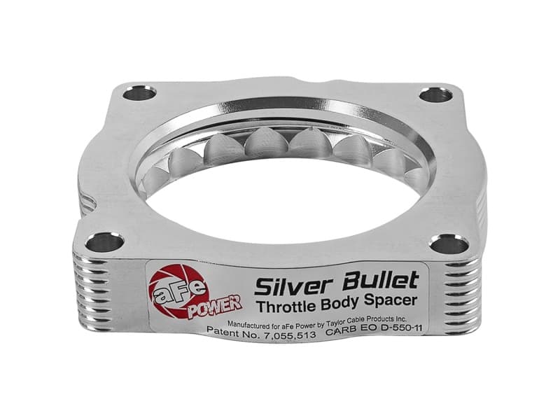 aFe Silver Bullet Throttle Body Spacer for Increased Airflow T-6061 Billet Al... - Image 5