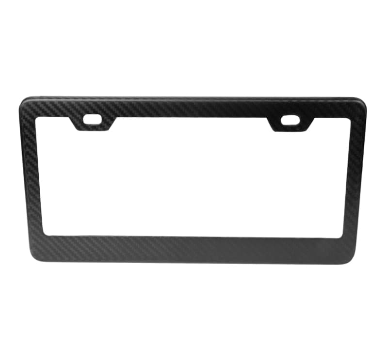NRG License Plate Frame Dry Carbon Fiber - Image 2