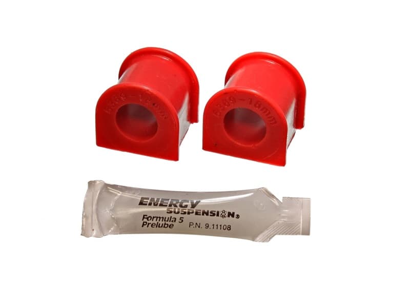Energy Suspension Sway Bar Bushings Hyper-Flex Polyurethane Red - Image 2