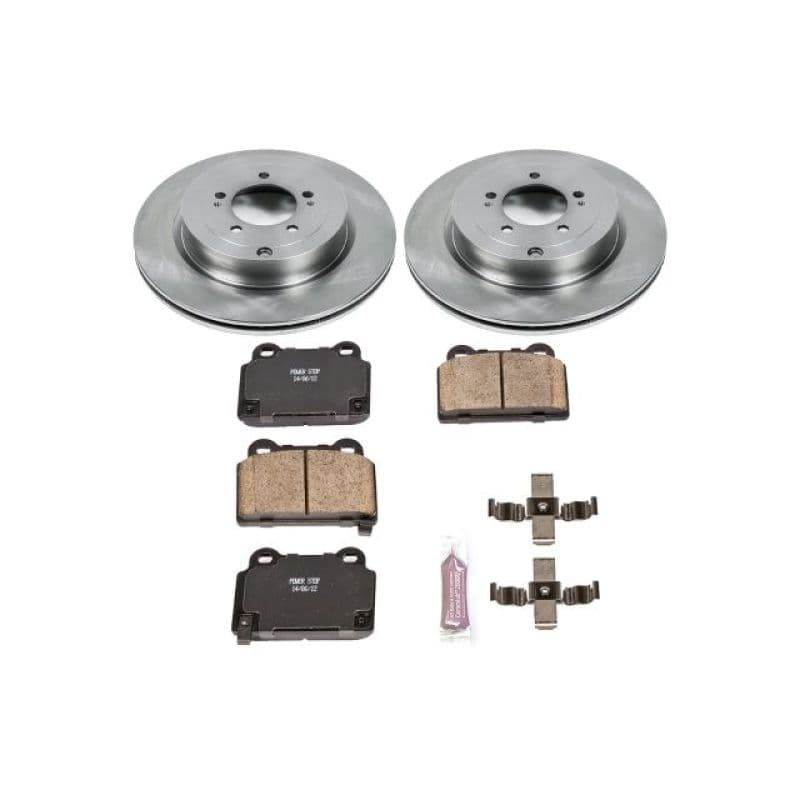 PowerStop Autospecialty Brake Kit with Z17 Ceramic Pads and Rotors