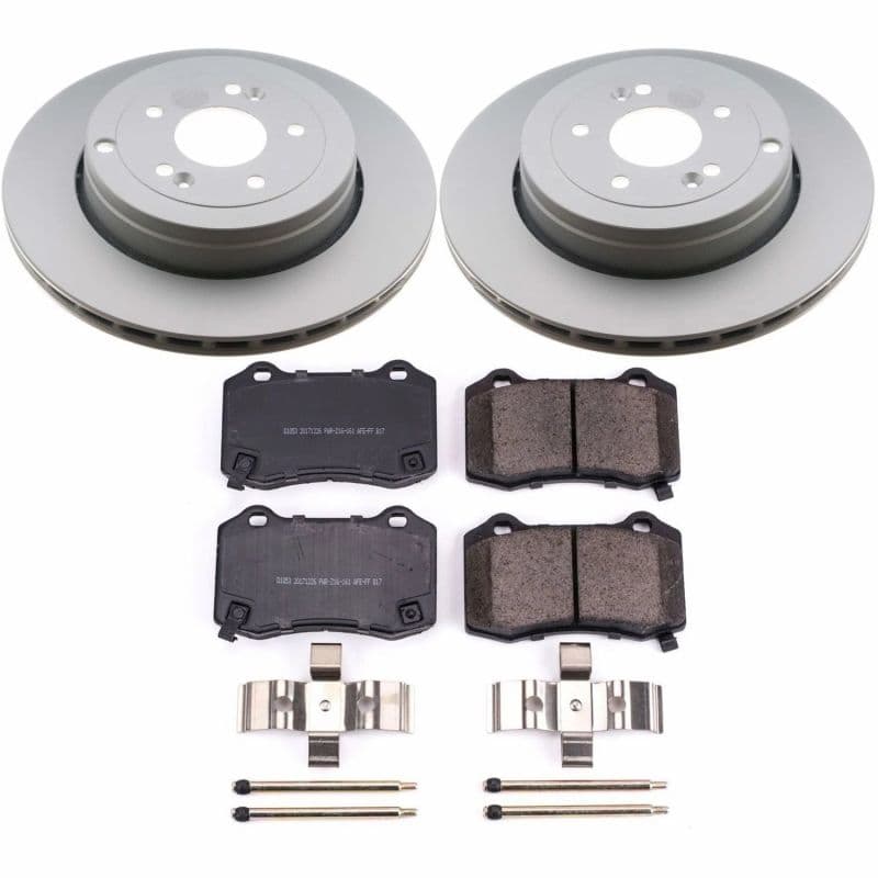 PowerStop Z17 Evolution Coated Rotor Brake Kit for Daily-Driven Vehicles