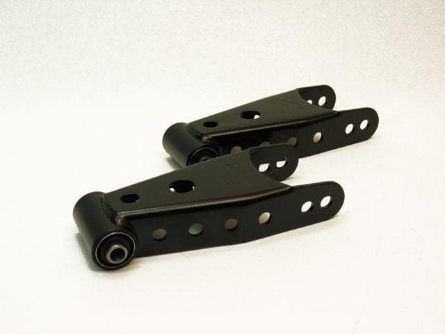 Belltech Lowering Shackle Kit for Trucks 1-3 Inch Drop Heavy Gauge Steel - Image 3