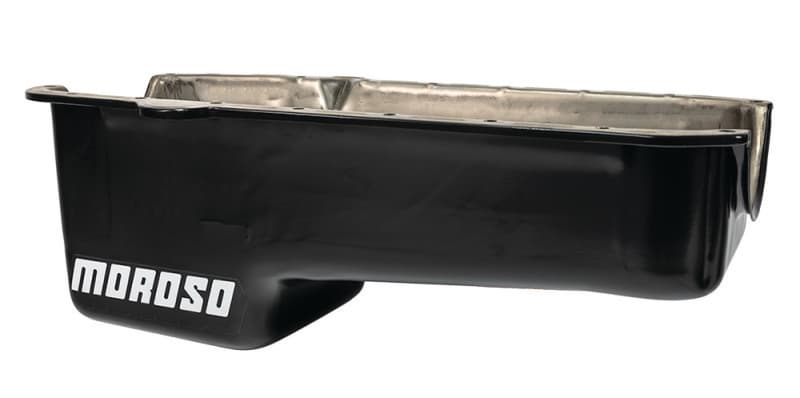 Moroso Oil Pan for Pre-80 Chevrolet Small Block 5qt 7.5in Steel Wet Sump - Image 4