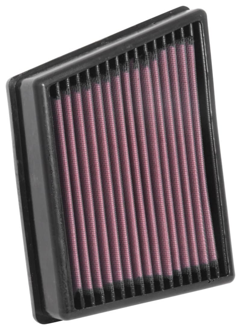 K&N Engineering Drop-In High-Flow Air Filter for Multiple Vehicles Reusable