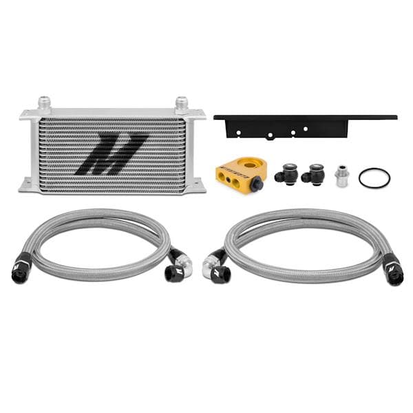 Mishimoto Oil Cooler Kit for Nissan 350Z with Thermostatic Sandwich Plate
