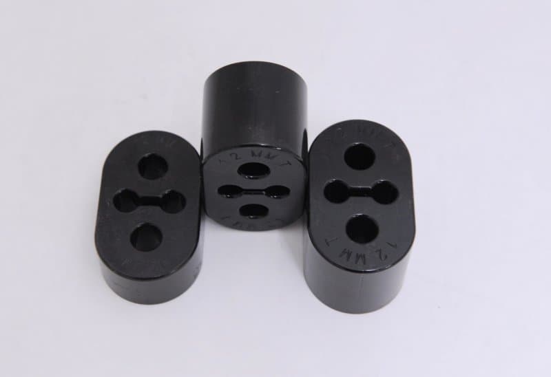 Kartboy Exhaust Hanger for VW GTI/Golf R & Audi S3/RS3 12mm Thick Black