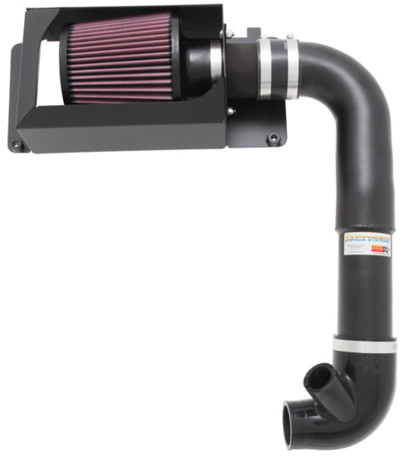 K&N Engineering Cold Air Intake for Chevy C6 69 Typhoon Mandrel-Bent Aluminum