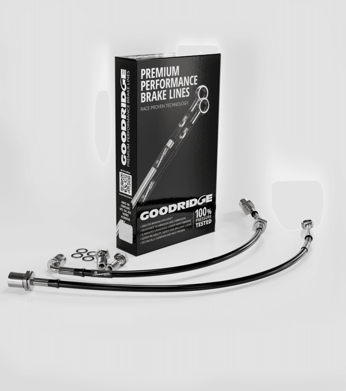 Goodridge G-Stop Brake Line Kit PTFE Stainless Steel Overbraid