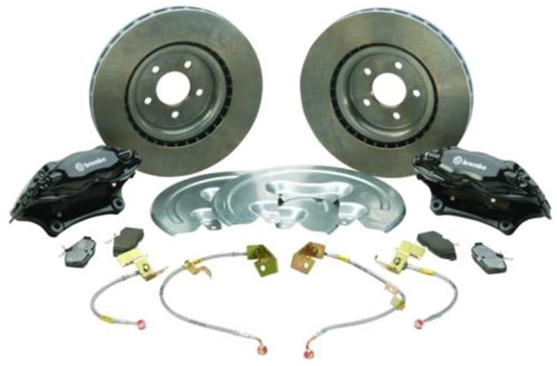 Ford Racing Brake Upgrade Kit for Mustang GT 14in 4-Piston Brembo Calipers - Image 3