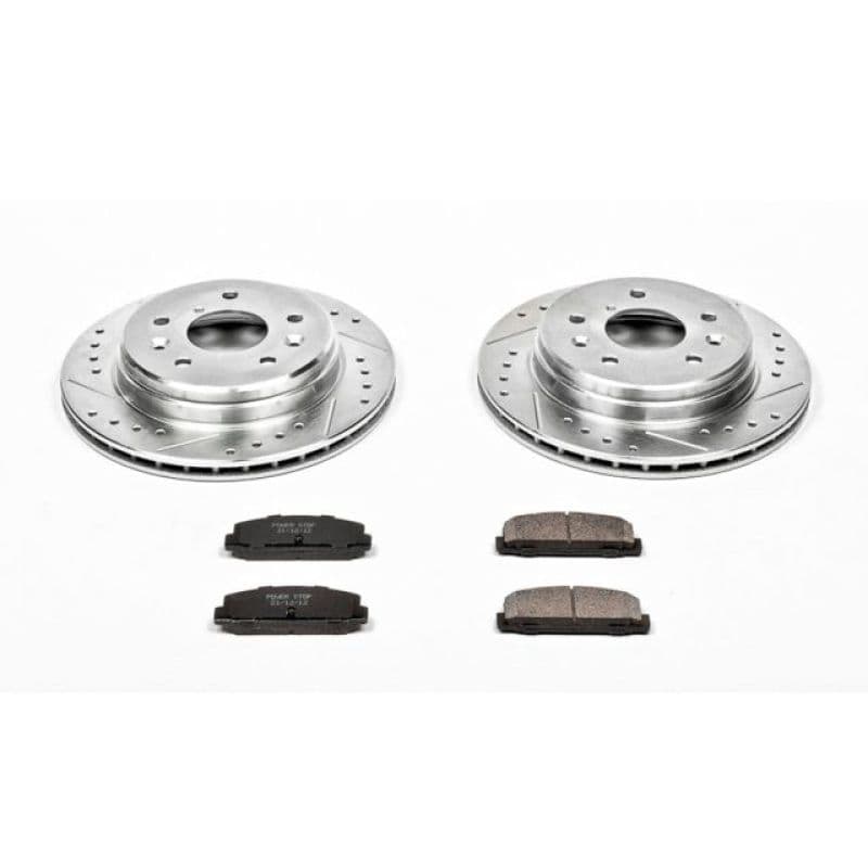 PowerStop Z23 Evolution Sport Brake Kit for Daily Driver Carbon-Fiber Ceramic...