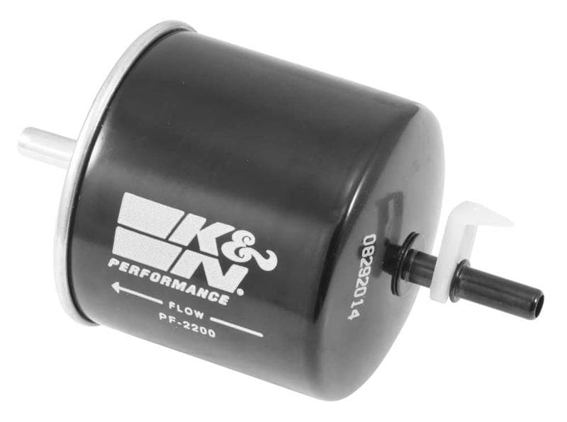 K&N Engineering Inline Fuel Filter High Flow Carbon Steel Housing PF-2100 - Image 2