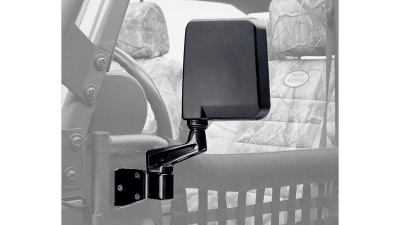 Body Armor 4x4 Adjustable Trail Door Mirrors for Body Armor Trail Doors Stain... - Image 4