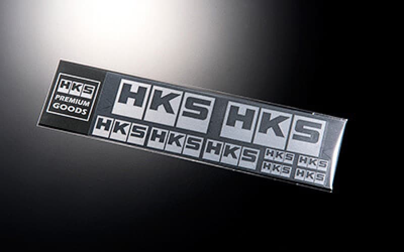 HKS Metal Logo Sticker
