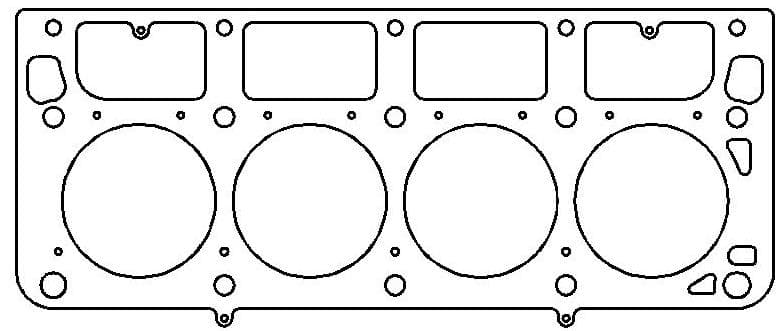 Cometic Gasket Head Gasket 0.051" Thick MLX Multi-Layer Stopper Stainless Steel