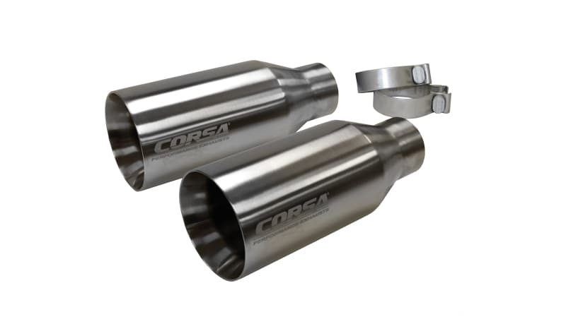 CORSA Performance Tip Kit Dual-Walled Stainless Steel for CORSA Exhaust Systems