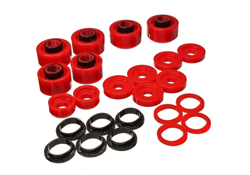 Energy Suspension Body Mounts Hyper-Flex Polyurethane for Truck Cab and Bed A... - Image 2