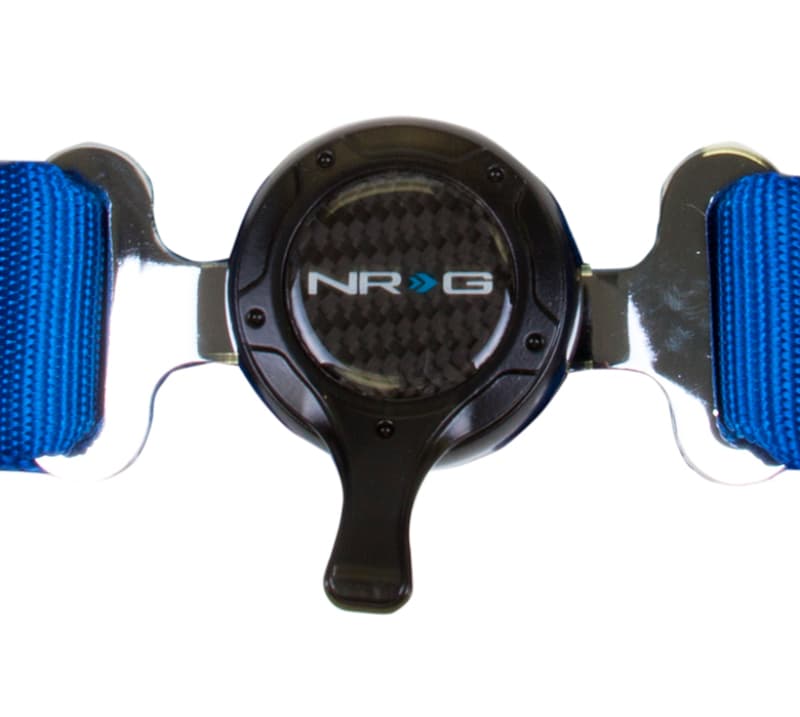 NRG 4PT 2in. Seat Belt Harness Cam Lock Blue - Image 2