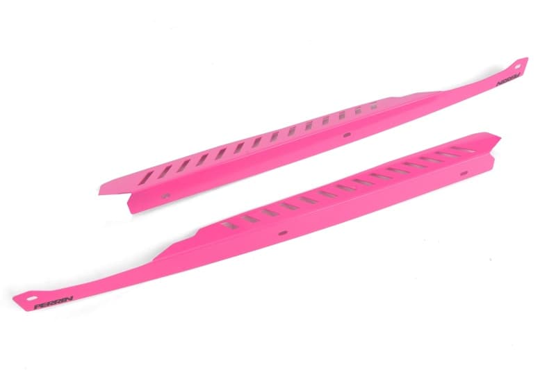 Perrin Performance Fender Shroud Set for 08-14 Subaru WRX/STI Hyper Pink - Image 3