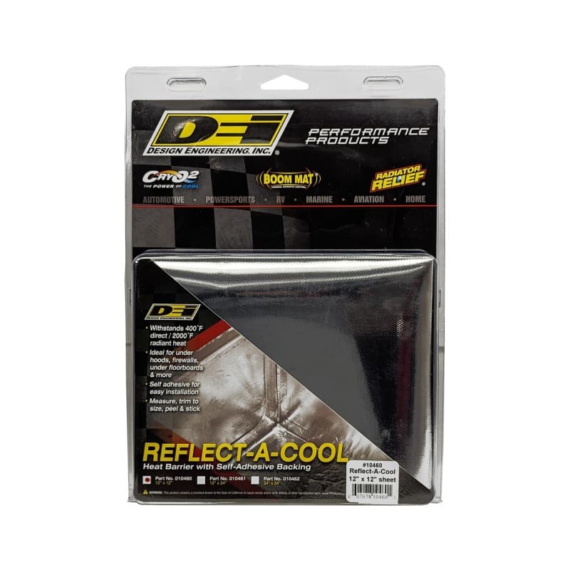 DEI Reflect-A-Cool Fiberglass Heat Shield with Aluminized Foil 400°F Resistance - Image 4