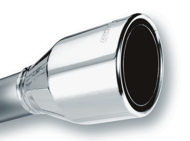 Borla Exhaust Tip Universal Mirror-Polished T-304 Stainless Steel