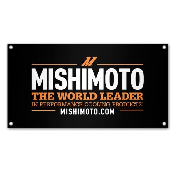 Mishimoto Banner & Decal for Promotional Use with Chilly Cares Donation - Image 2