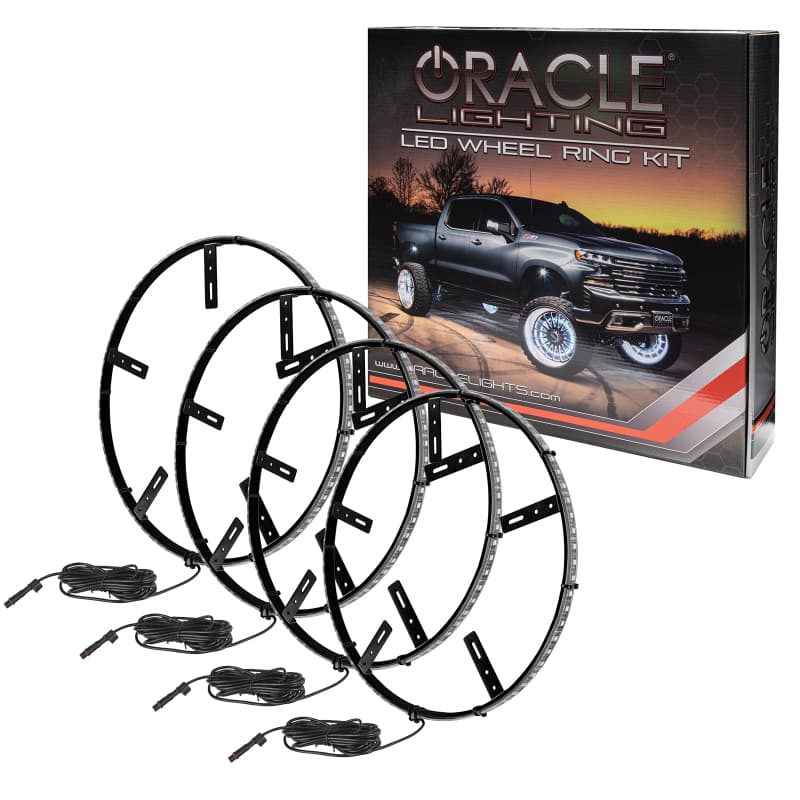 ORACLE Lighting LED Wheel Rings 16.5" Oversized Aluminum for Custom Wheels