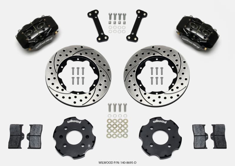 Wilwood Dynalite Brake Kit for Front Wheel Drive Sport Compacts Forged Billet...