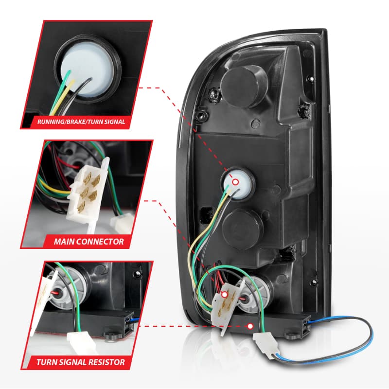 ANZO LED Taillights for Chevy C6 100% Street Legal - Image 5