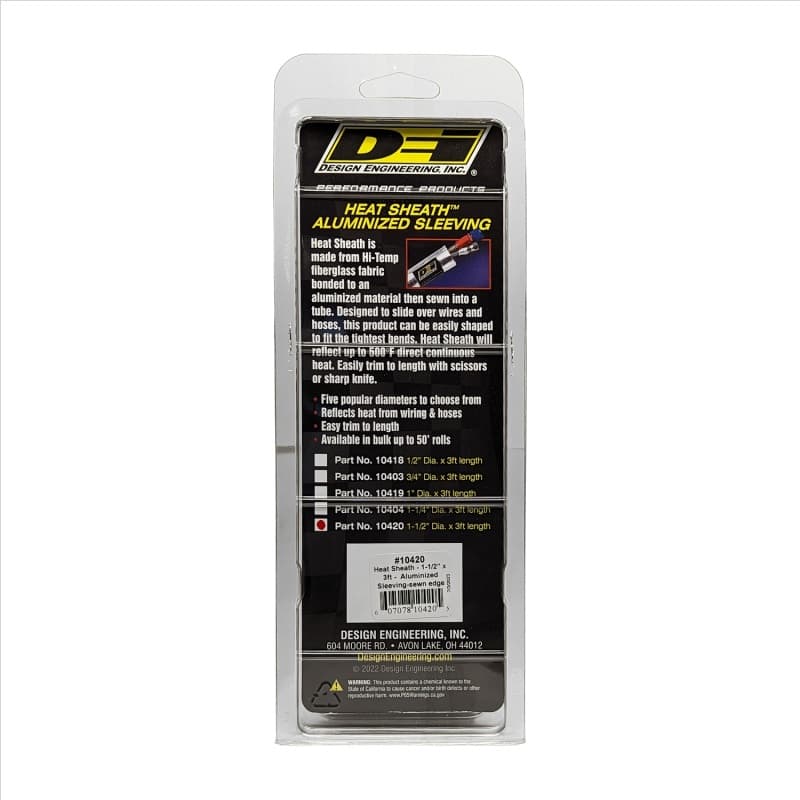 DEI Heat Sheath High Temp Fabric Sleeve Fireproof Up to 500°F - Image 4