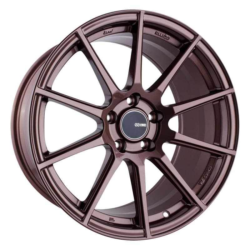 Enkei TS10 18x9.5 35mm Offset 5x114.3 Copper Wheel