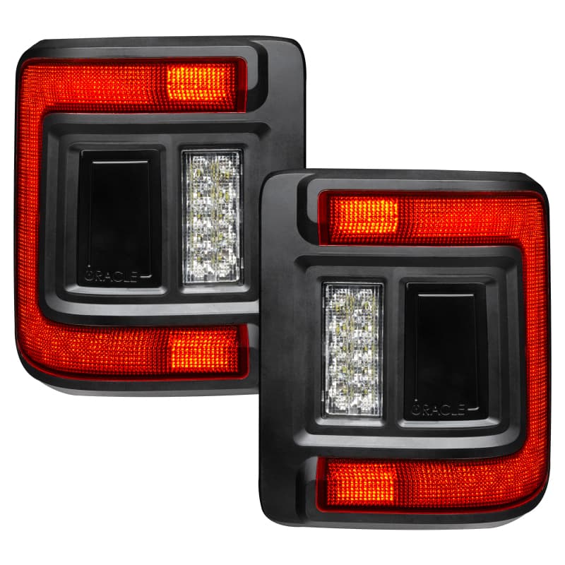 ORACLE Lighting LED Tail Lights for Jeep Wrangler JL Low-Profile Flush Design - Image 2
