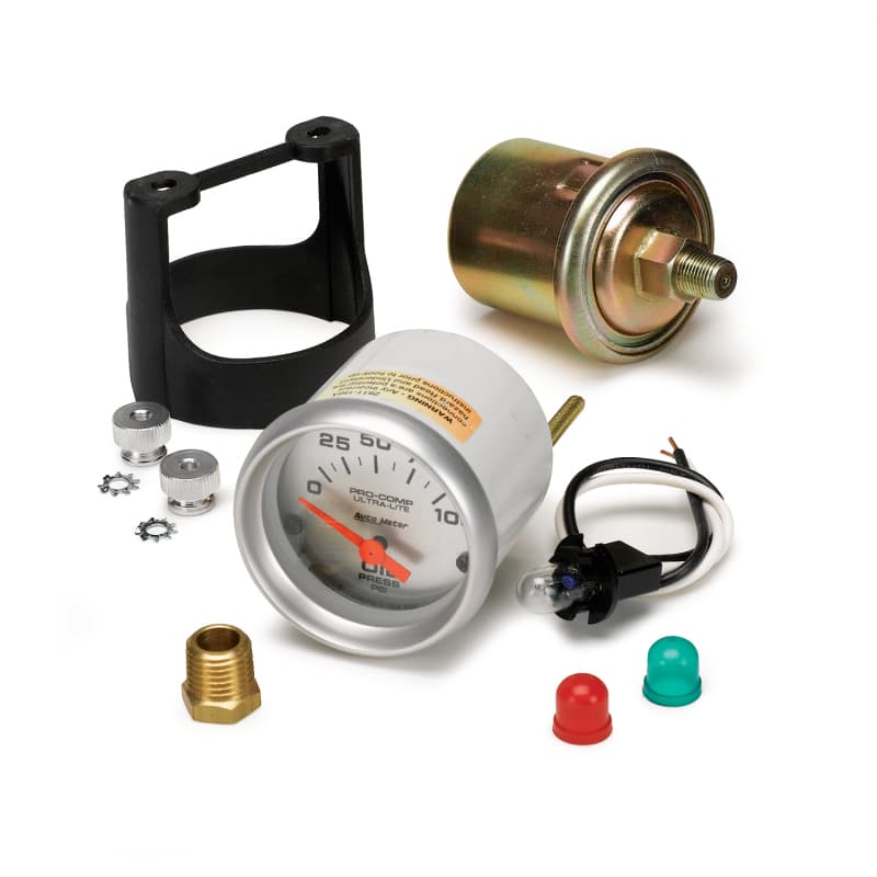 AutoMeter Ultra-Lite Oil Pressure Gauge with Air Core Movement - Image 3
